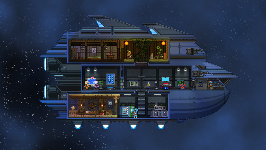 星界边境 Starbound 豪华汉化简中收藏版 v1.4.4+全DLC+汉化补丁+满金币存档+修改器 解压即玩-CCAK.CC