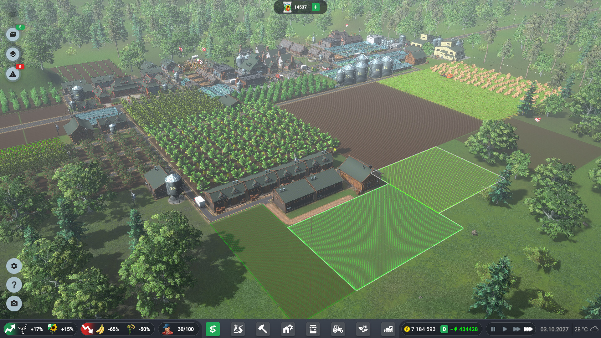 农场经营世界/Farm Manager World v1644|模拟经营|容量11GB|免安装绿色中文版|支持键盘.鼠标-小辉娱乐网