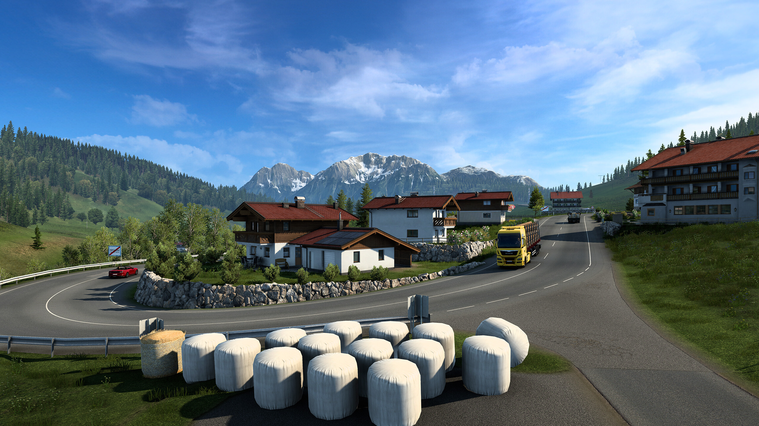 欧洲卡车模拟2 豪华中文 v1.47.2.6s+全DLC+单独联机补丁 支持手柄 解压即玩-CCAK.CC