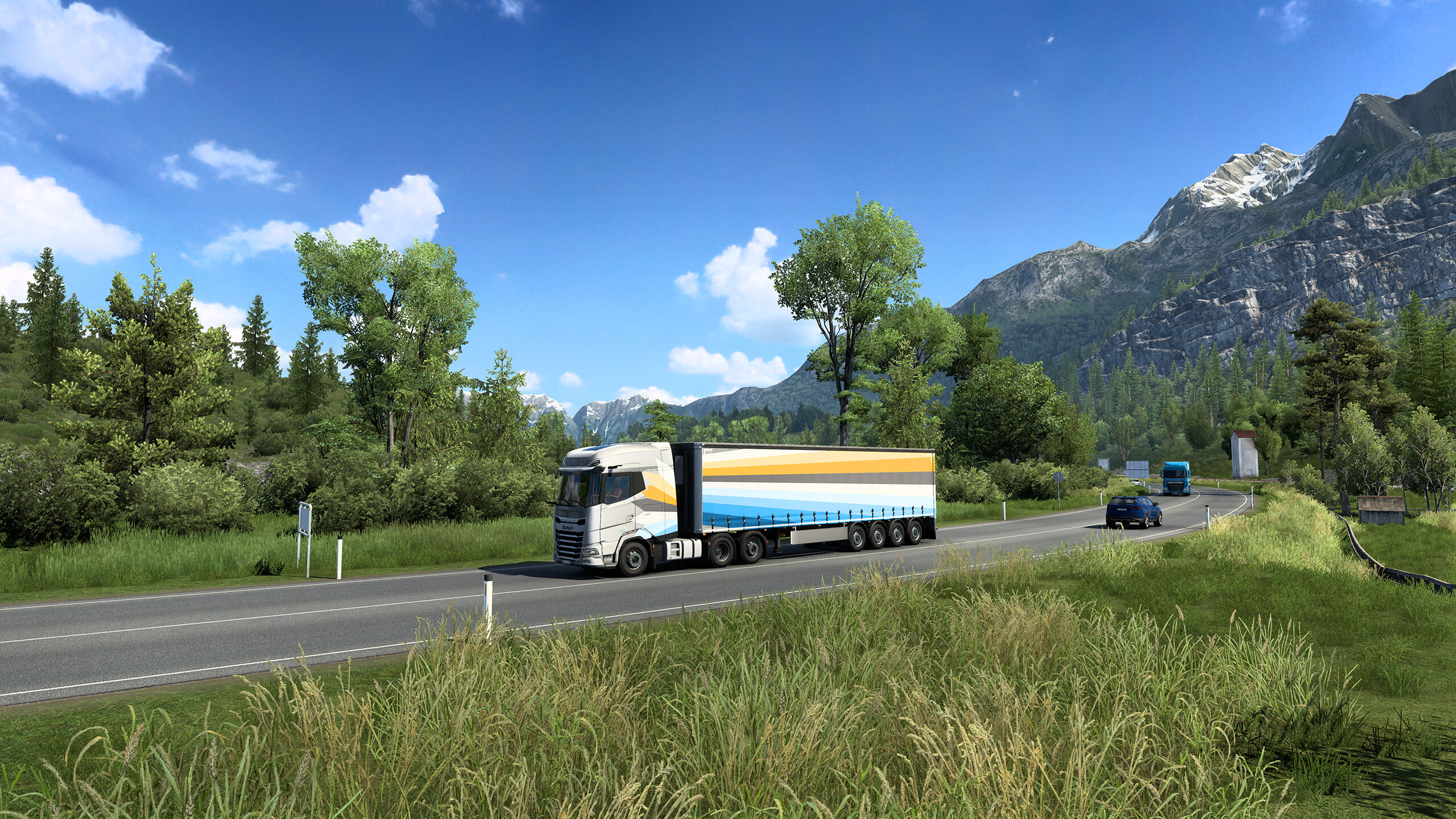 欧洲卡车模拟2 豪华中文 v1.47.2.6s+全DLC+单独联机补丁 支持手柄 解压即玩-CCAK.CC