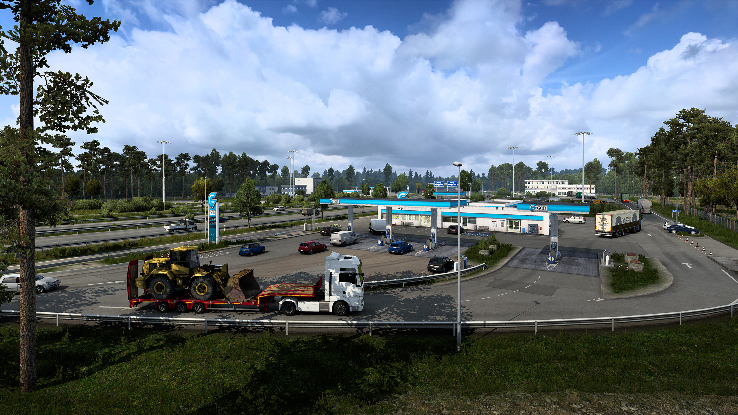 欧洲卡车模拟2 豪华中文 v1.47.2.6s+全DLC+单独联机补丁 支持手柄 解压即玩-CCAK.CC