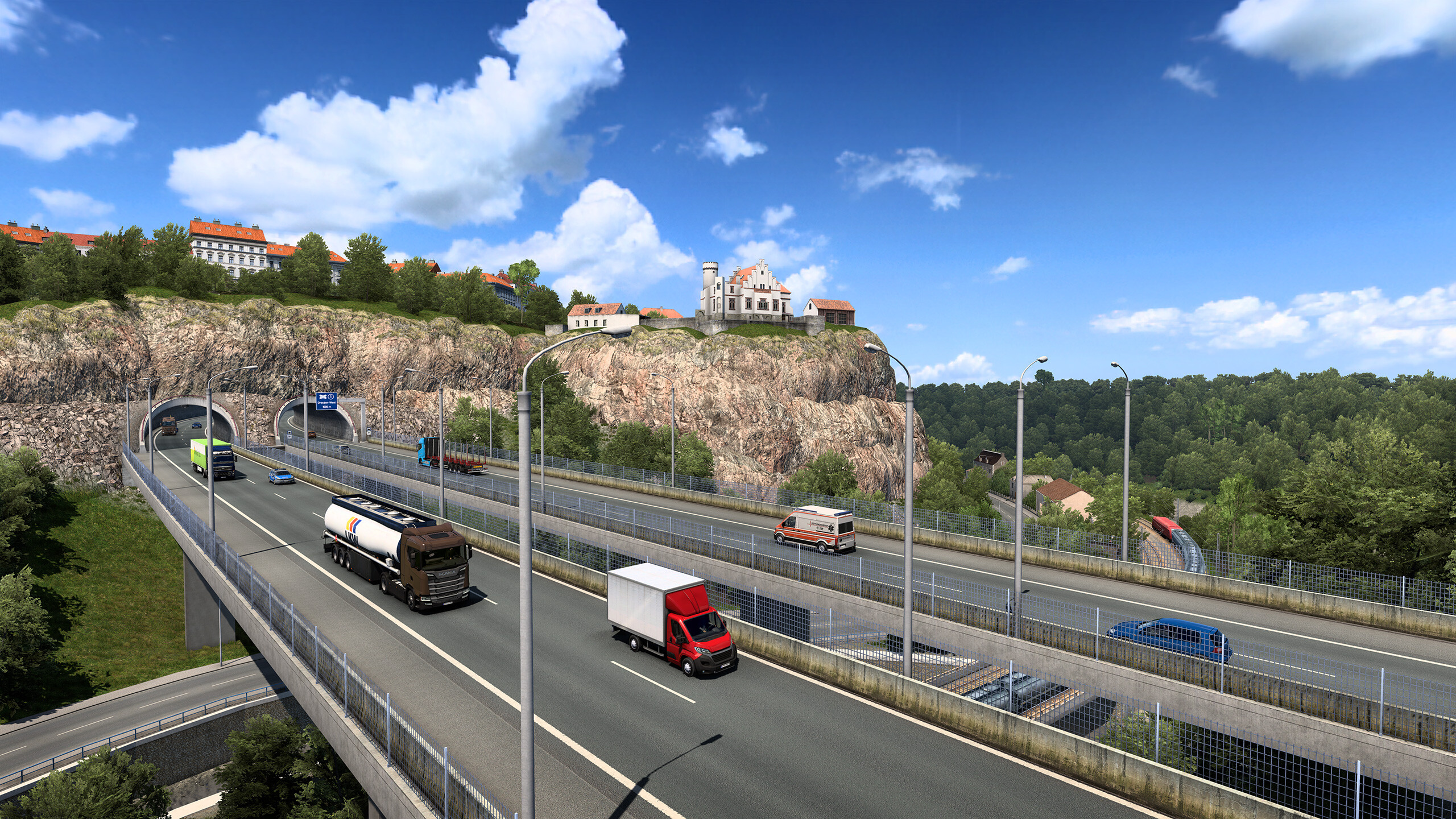 欧洲卡车模拟2 豪华中文 v1.47.2.6s+全DLC+单独联机补丁 支持手柄 解压即玩-CCAK.CC