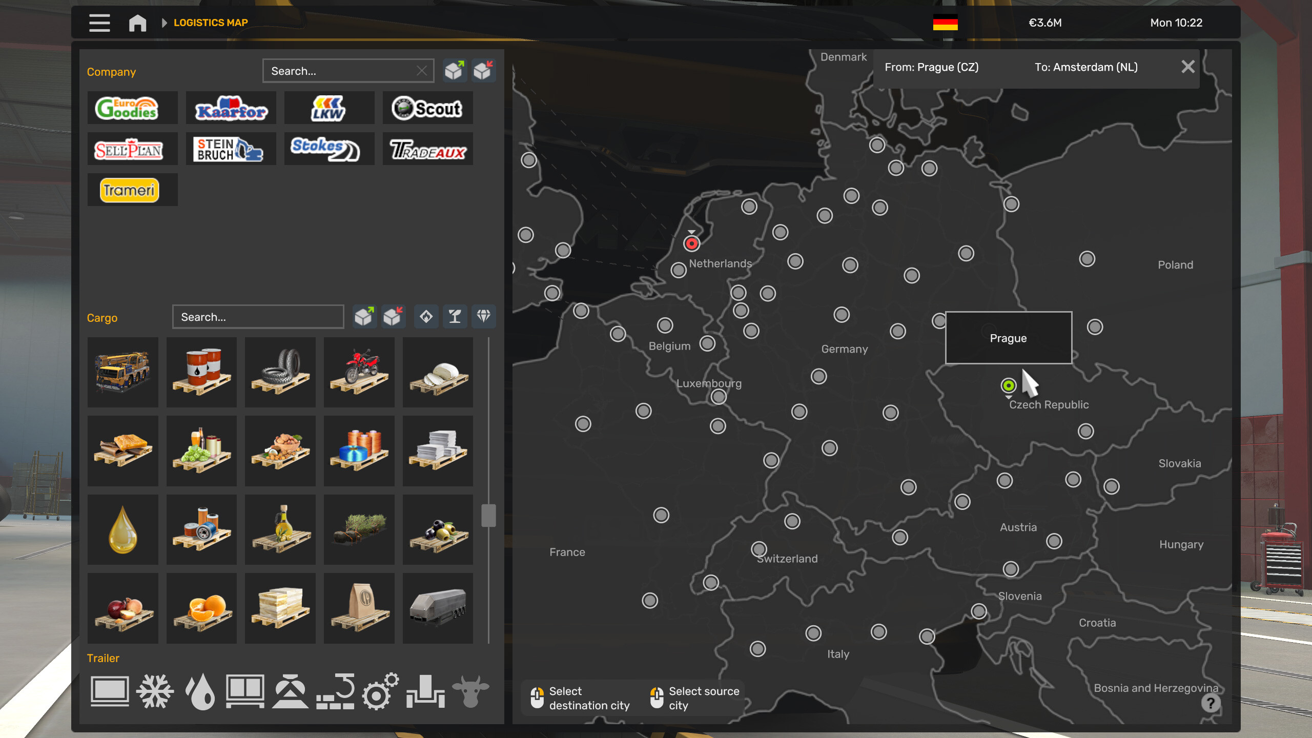 欧洲卡车模拟2 豪华中文 v1.47.2.6s+全DLC+单独联机补丁 支持手柄 解压即玩-CCAK.CC
