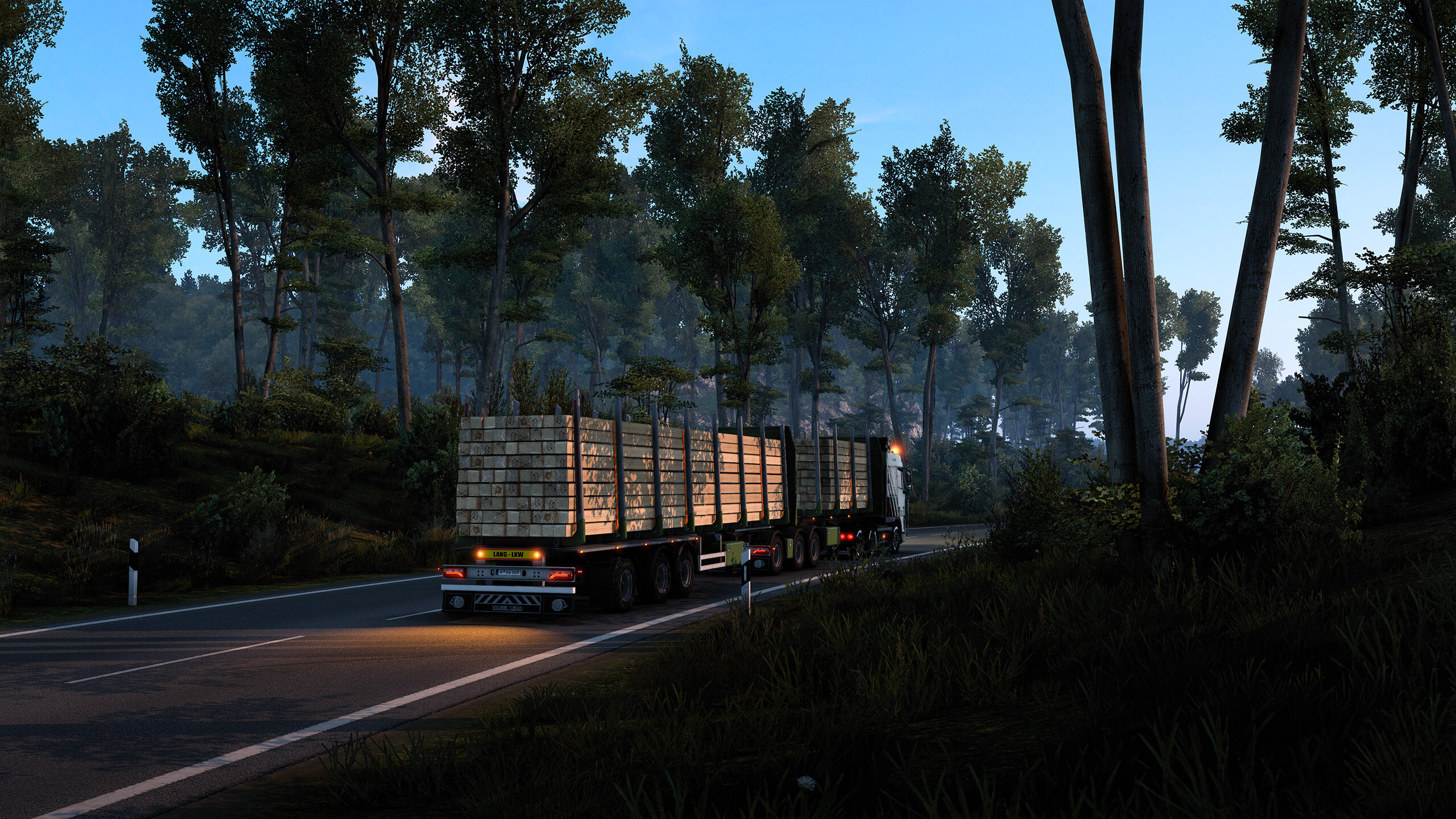 欧洲卡车模拟2 豪华中文 v1.47.2.6s+全DLC+单独联机补丁 支持手柄 解压即玩-CCAK.CC