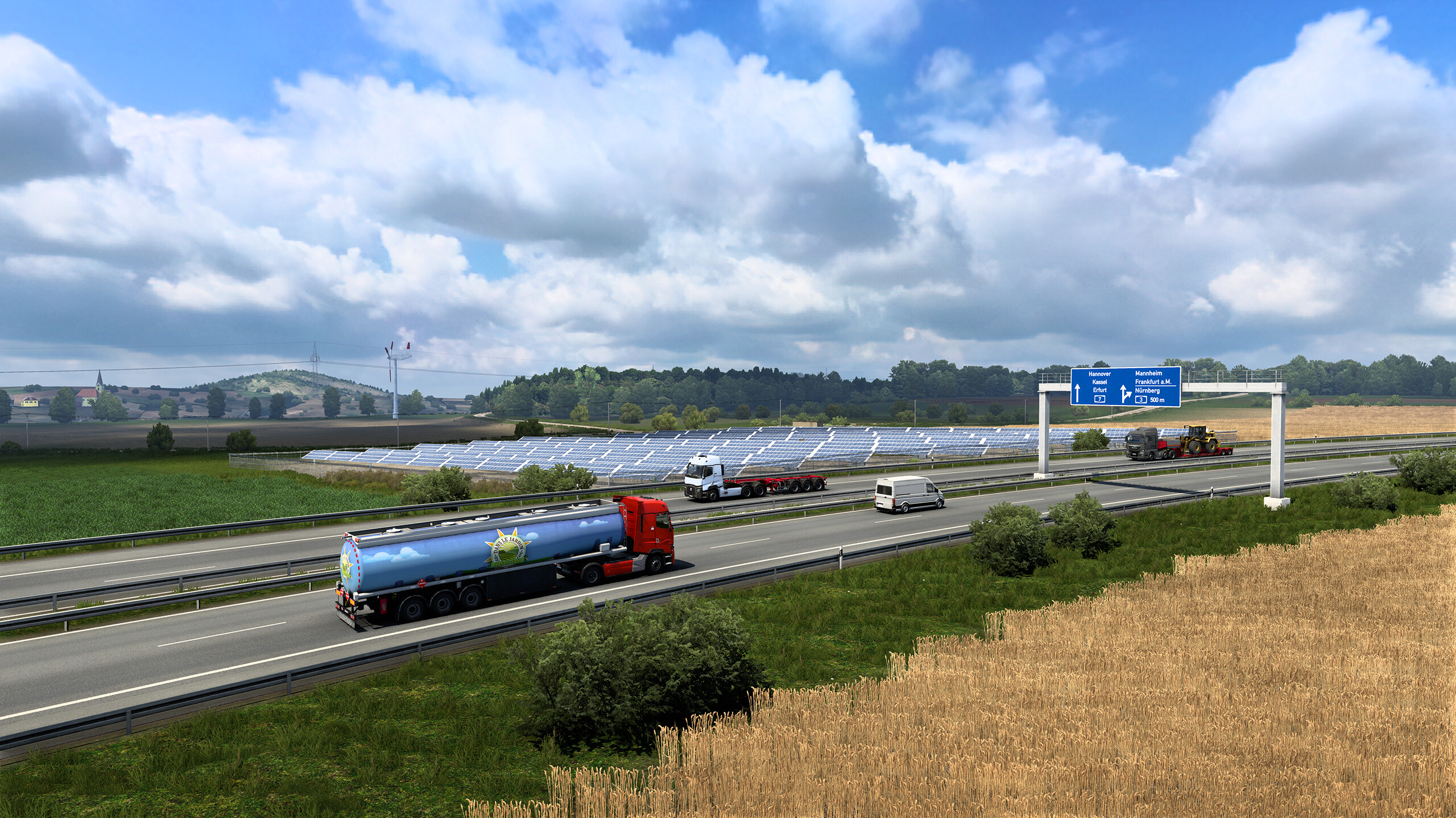 欧洲卡车模拟2 豪华中文 v1.47.2.6s+全DLC+单独联机补丁 支持手柄 解压即玩-CCAK.CC