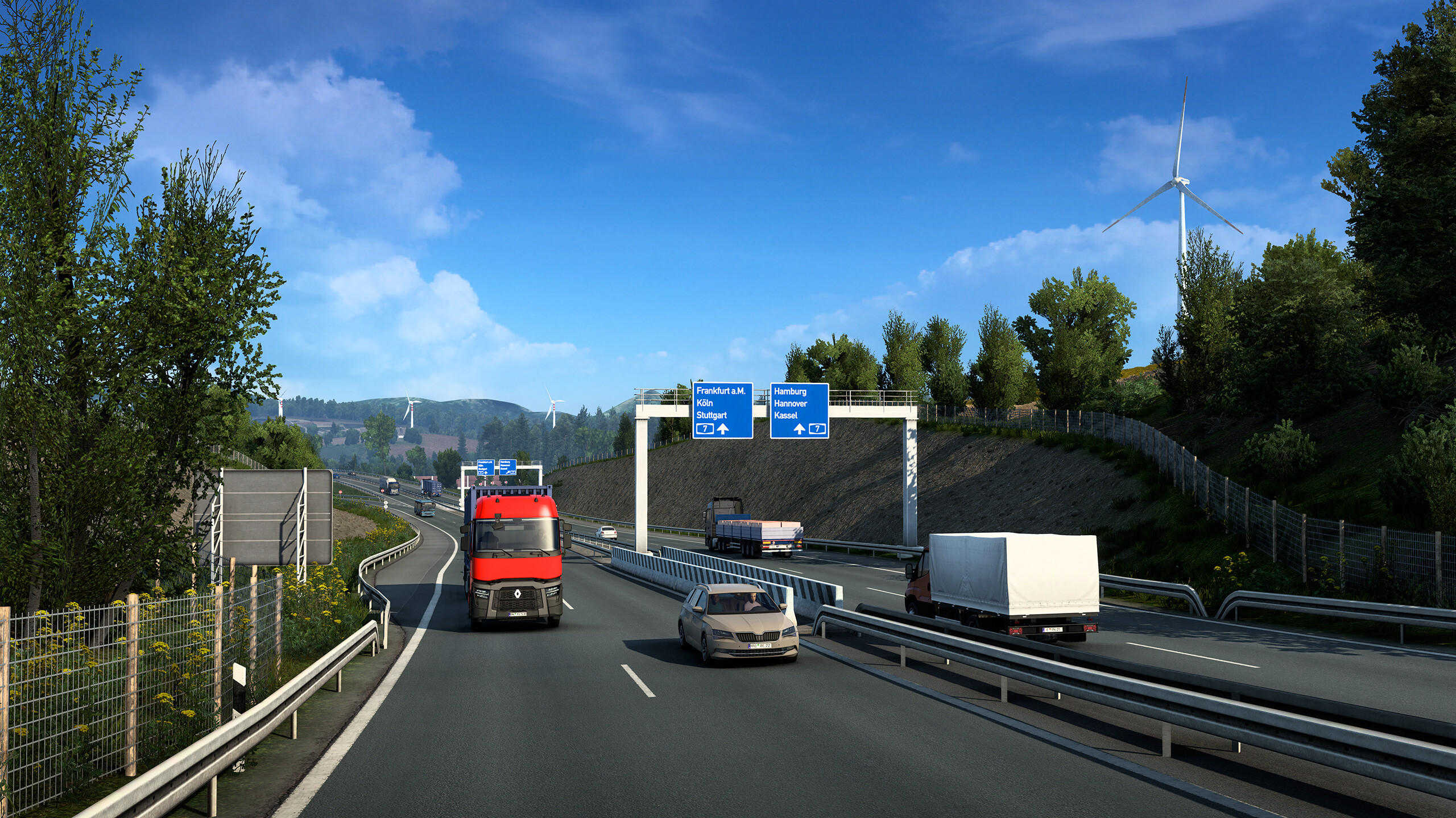 欧洲卡车模拟2 豪华中文 v1.47.2.6s+全DLC+单独联机补丁 支持手柄 解压即玩-CCAK.CC