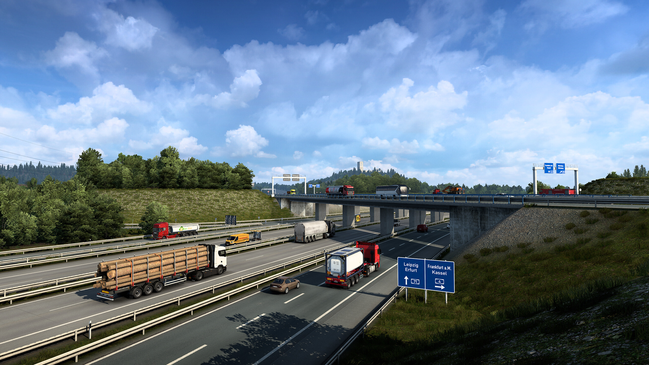 欧洲卡车模拟2 豪华中文 v1.47.2.6s+全DLC+单独联机补丁 支持手柄 解压即玩-CCAK.CC