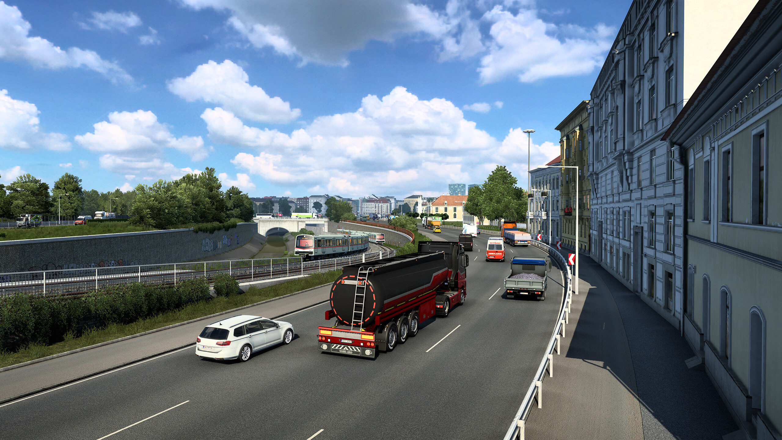 欧洲卡车模拟2 豪华中文 v1.47.2.6s+全DLC+单独联机补丁 支持手柄 解压即玩-CCAK.CC