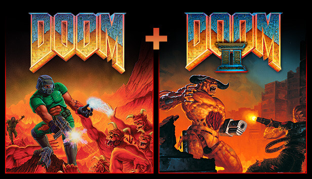 PC 毁灭战士1+2 DOOM + DOOM II|官方中文|解压即撸|-美淘游戏