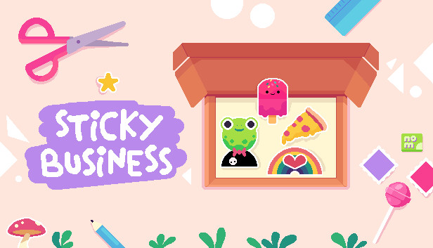 NS 小小贴纸铺 Sticky Business|官方中文|本体+1.0.4升补+1DLC|NSZ|原版|-美淘游戏