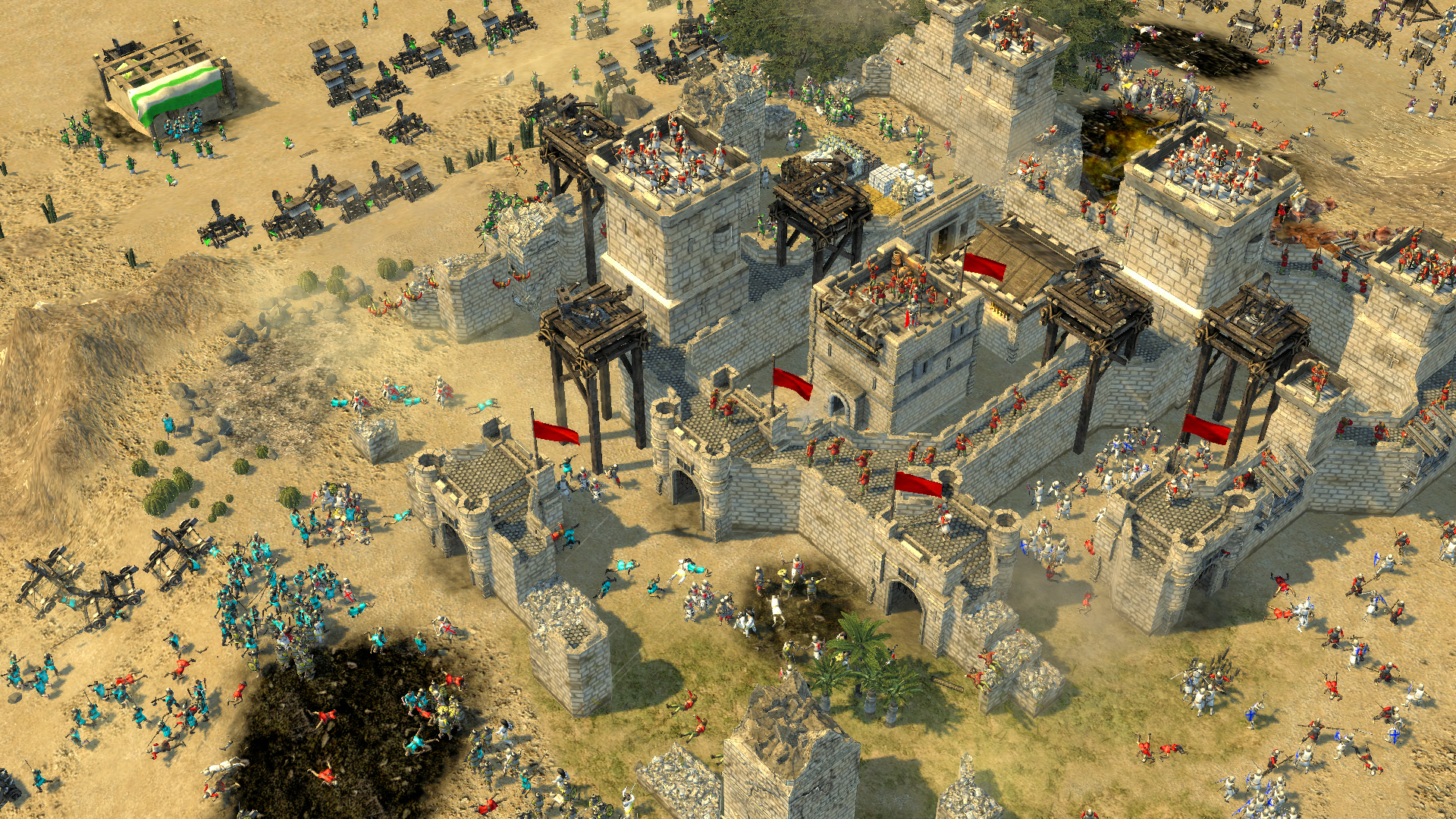 要塞十字军东征2/Stronghold Crusader 2 v1.0.22794|策略战棋|容量3.8G|免安装绿色中文版|支持键盘.鼠标-小辉娱乐网