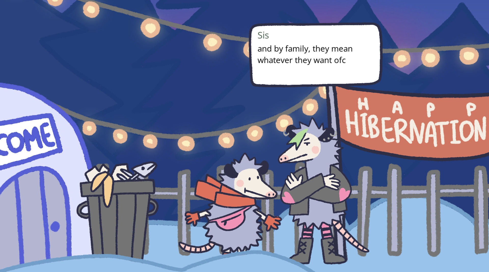 冬眠 (hibernation)