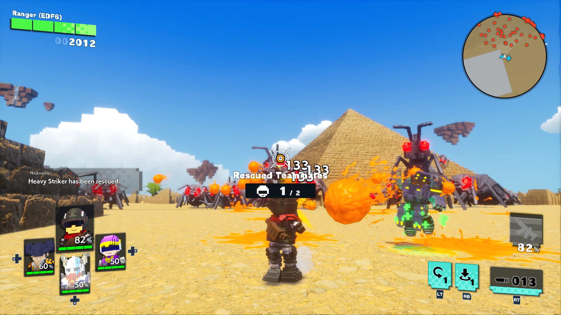 数码方块地球防卫军2 (EARTH DEFENSE FORCE WORLD BROTHERS 2)