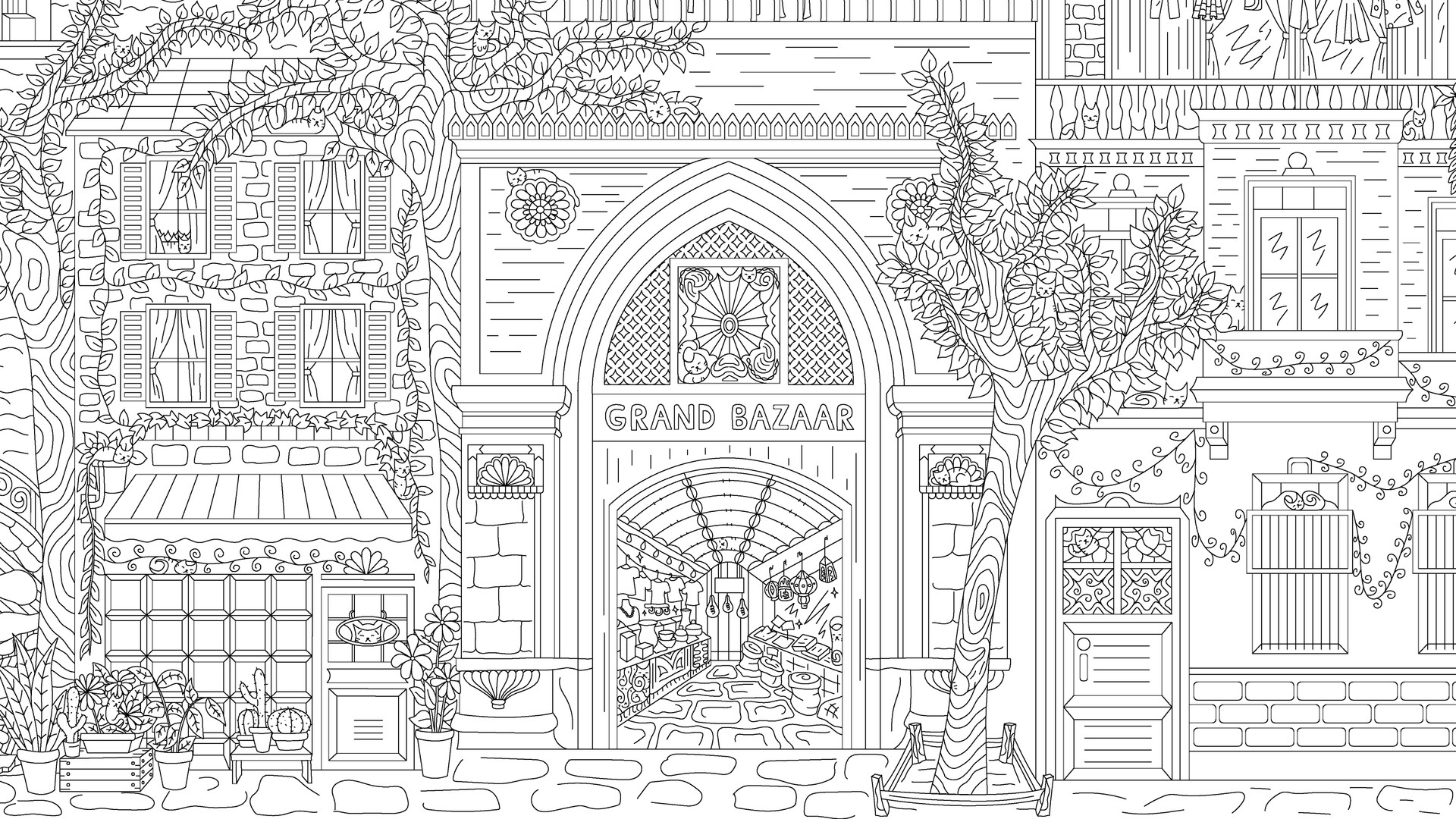 隐藏在世界各地的猫 (Cats Hidden Around the World)