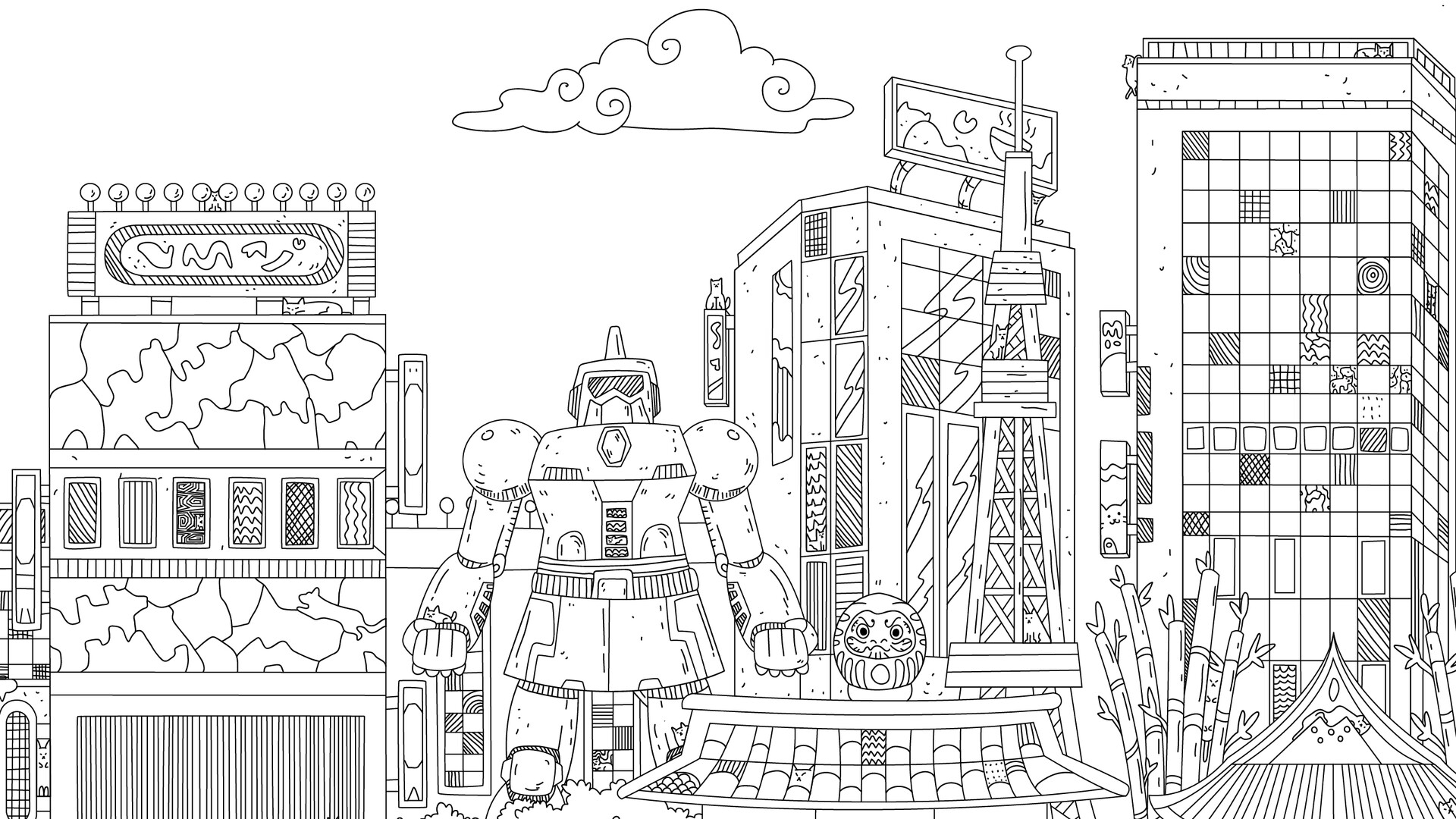 隐藏在世界各地的猫 (Cats Hidden Around the World)