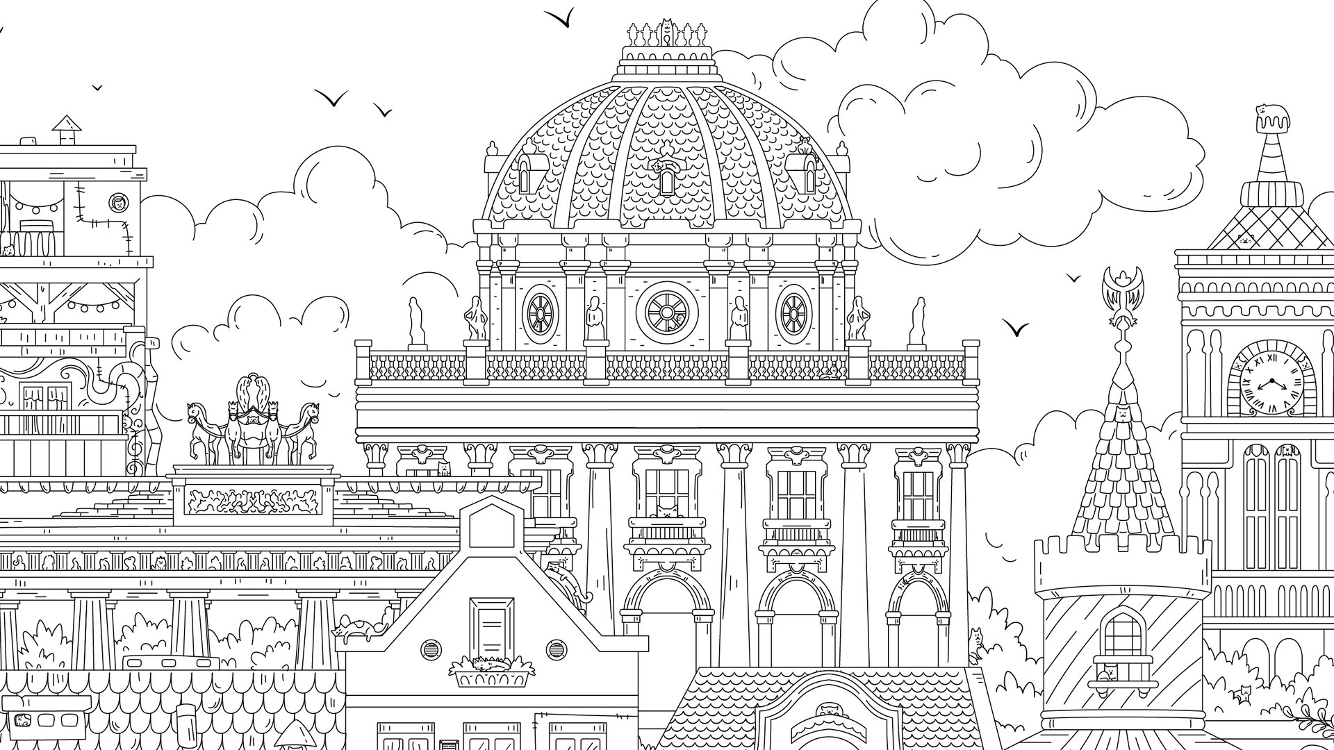 隐藏在世界各地的猫 (Cats Hidden Around the World)