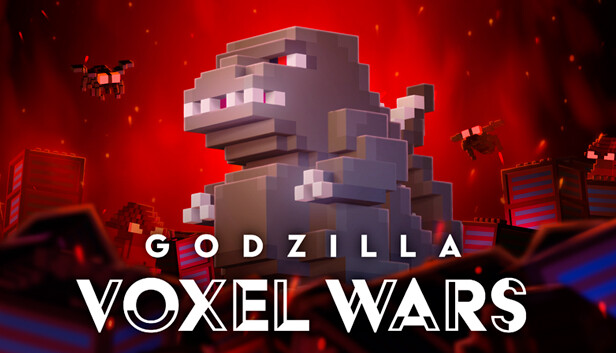 Save 10% on Godzilla Voxel Wars on Steam