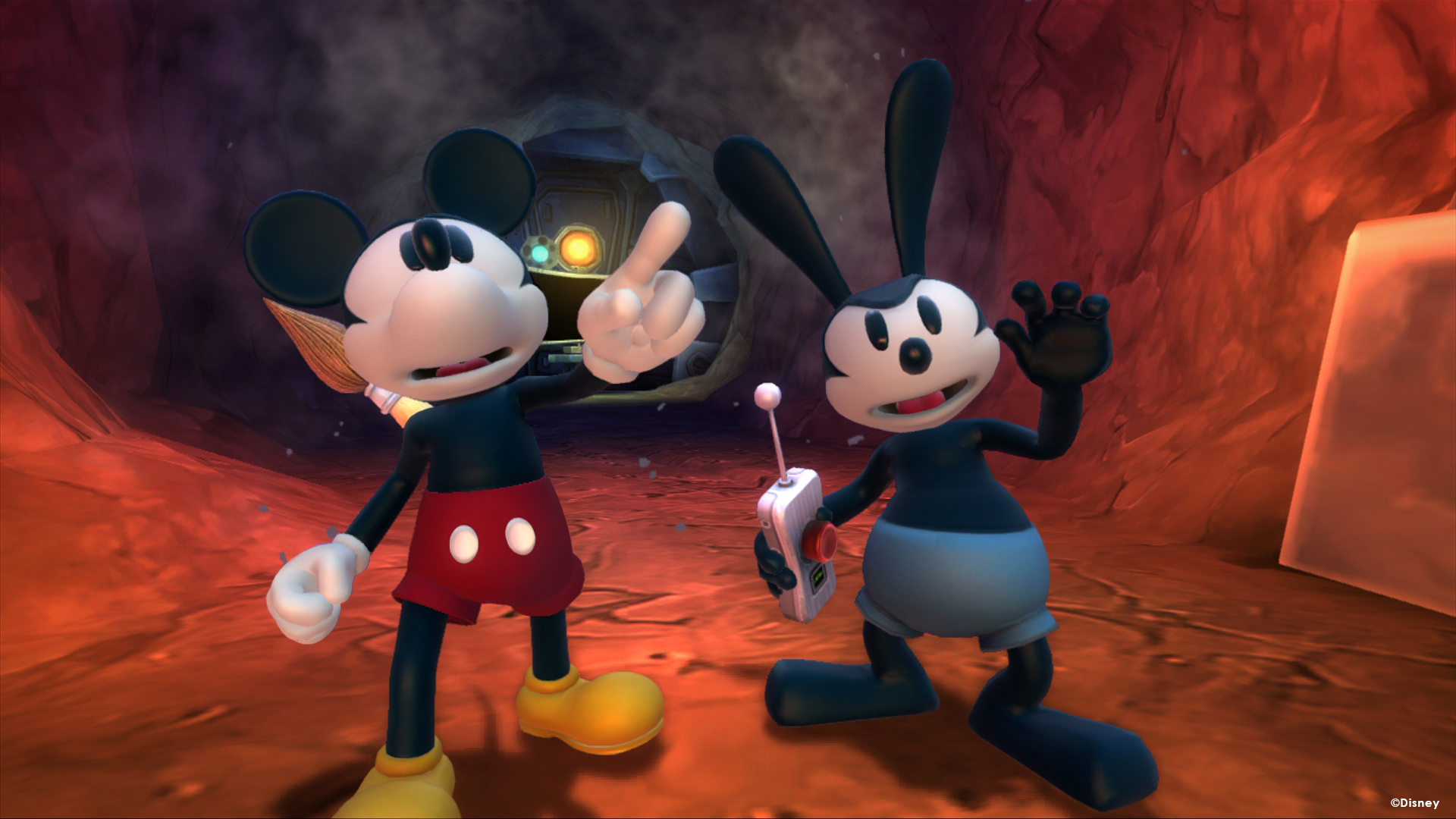 《传奇米老鼠2：双重力量(Disney Epic Mickey 2: The Power of Two)》|v20210315|英文|免安装硬盘版