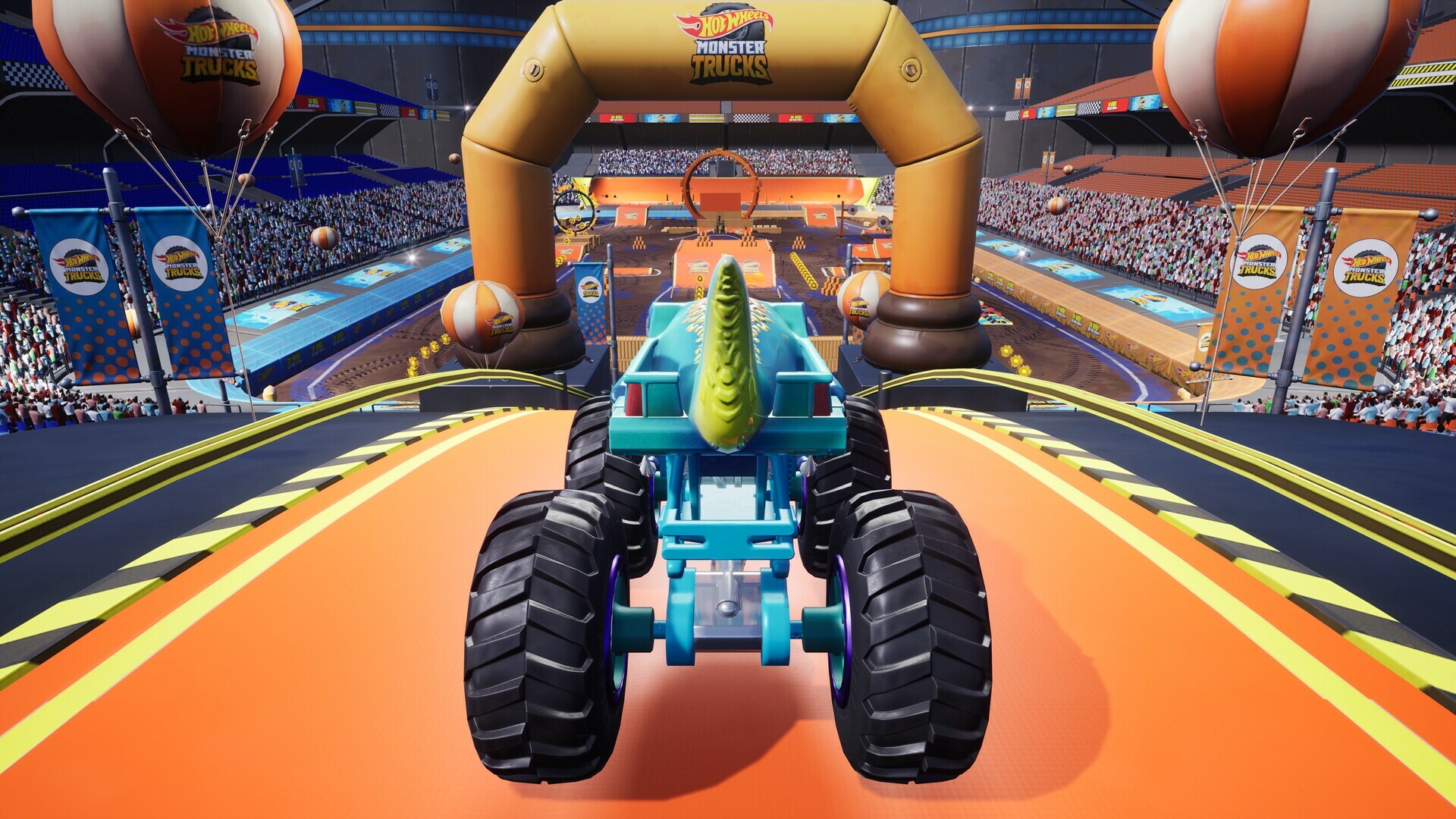 风火轮赛车怪兽卡车：疯狂特技-Hot Wheels Monster Trucks: Stunt Mayhem-游戏图片-好玩客