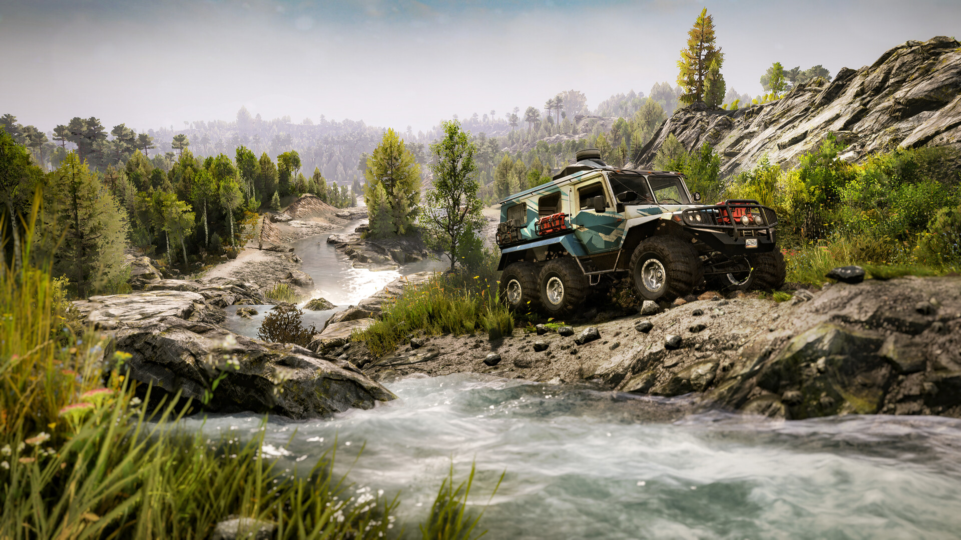远征：泥泞奔驰游戏/Expeditions: A MudRunner Game Build.18713680|赛车竞速|容量30GB|免安装绿色中文版|支持键盘.鼠标.手柄