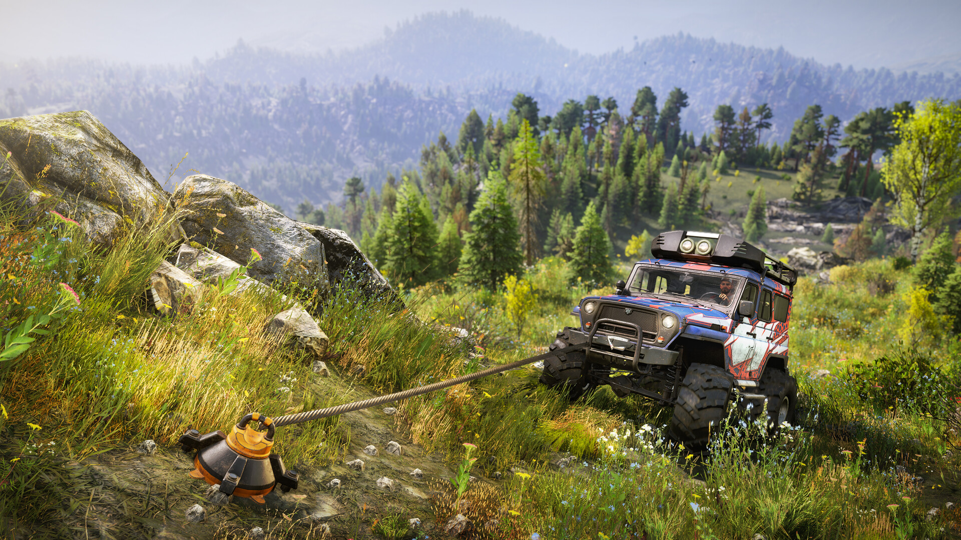 远征：泥泞奔驰游戏/Expeditions: A MudRunner Game Build.18713680|赛车竞速|容量30GB|免安装绿色中文版|支持键盘.鼠标.手柄