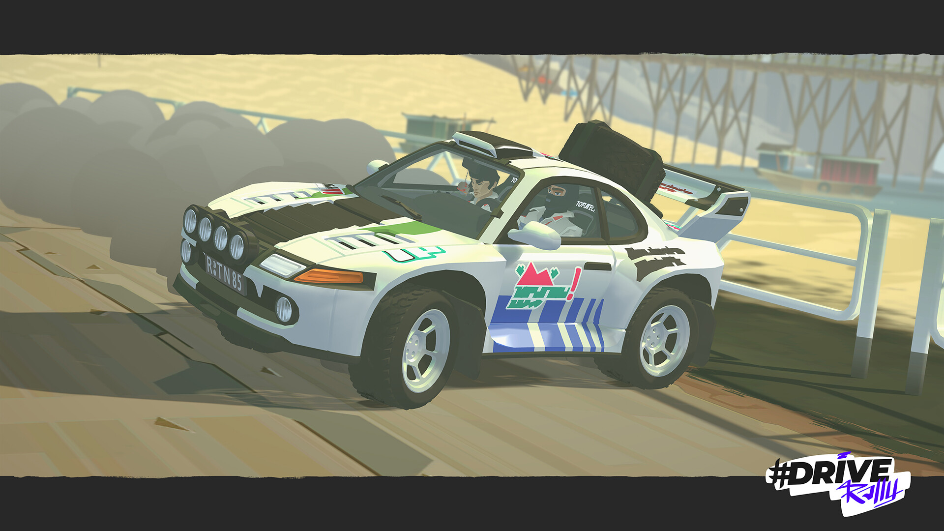 驾驶拉力赛/#DRIVE Rally v1.1.1.0|赛车竞速|容量2.9G|免安装绿色中文版|支持键盘.鼠标.手柄-小辉娱乐网