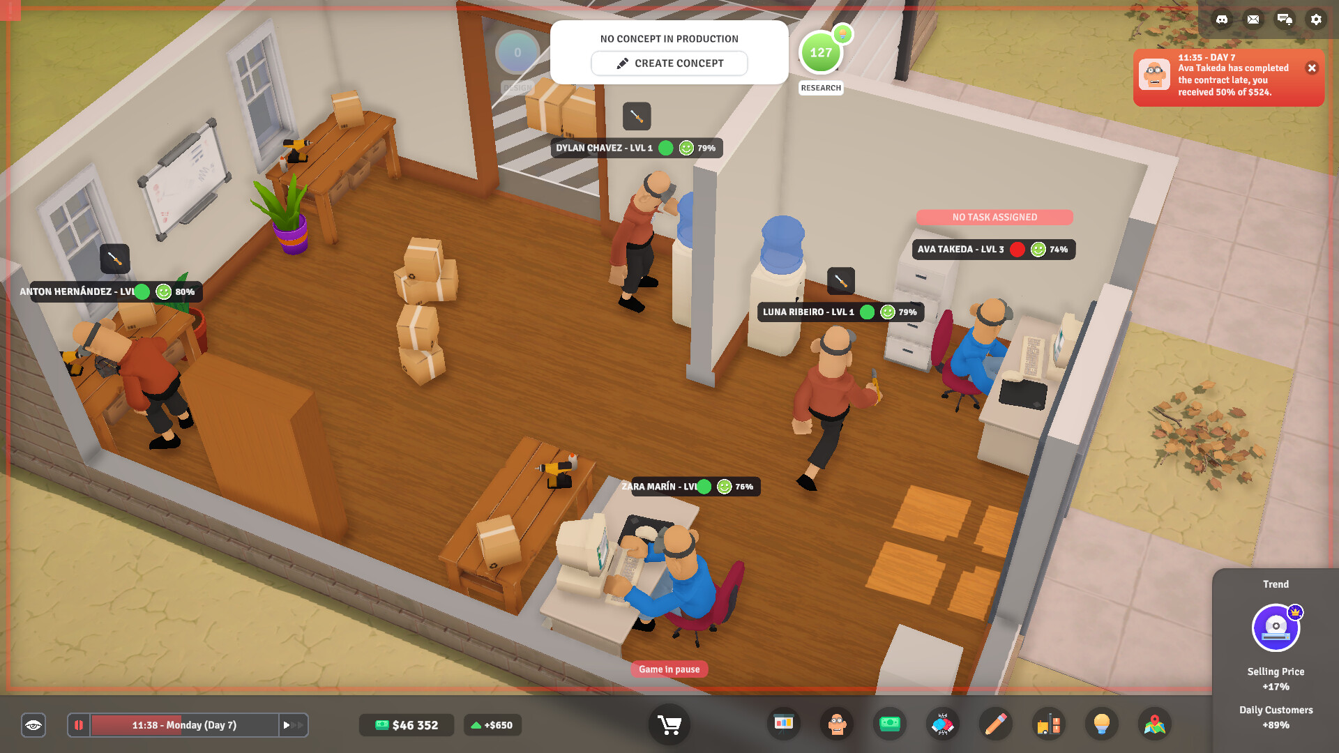 电子启动2:商业大亨/E-Startup 2 : Business Tycoon v1.0.8|模拟经营|容量345MB|免安装绿色中文版|支持键盘.鼠标-小辉娱乐网