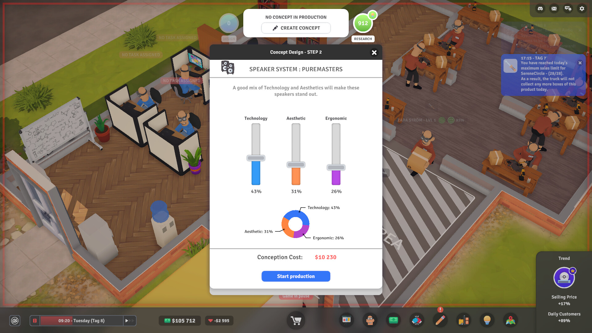 电子启动2:商业大亨/E-Startup 2 : Business Tycoon v1.0.8|模拟经营|容量345MB|免安装绿色中文版|支持键盘.鼠标-小辉娱乐网