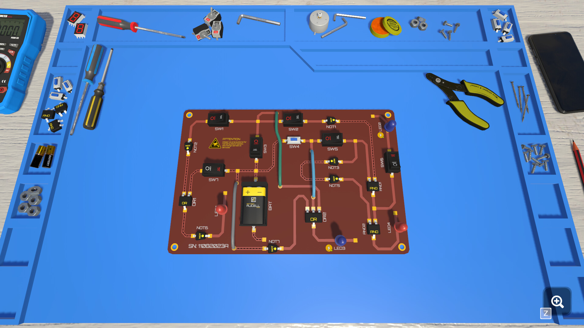 电子谜题实验室|官方中文|支持手柄|Electronics Puzzle Lab|电路解谜实验室插图7