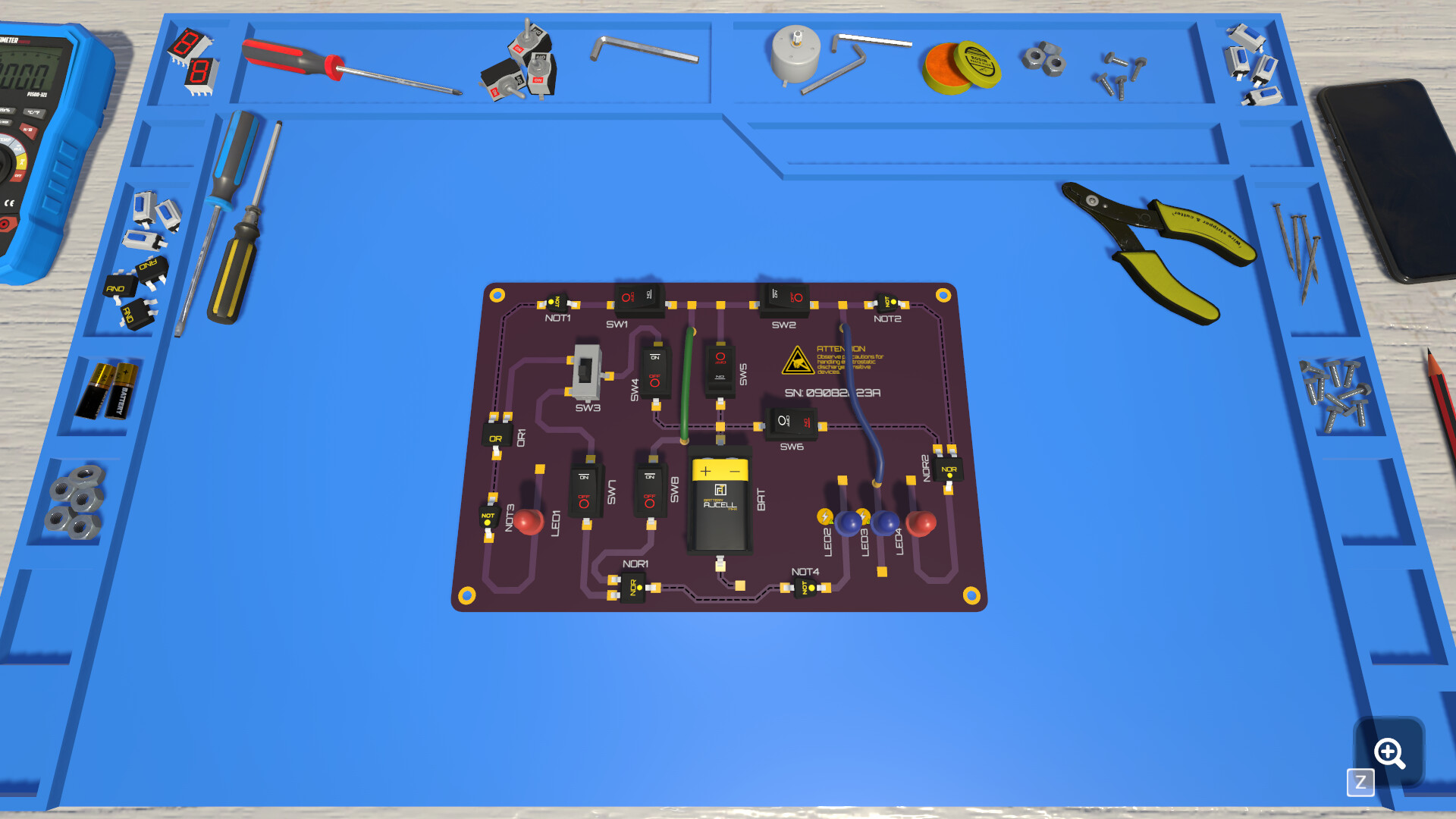 电子谜题实验室|官方中文|支持手柄|Electronics Puzzle Lab|电路解谜实验室插图10