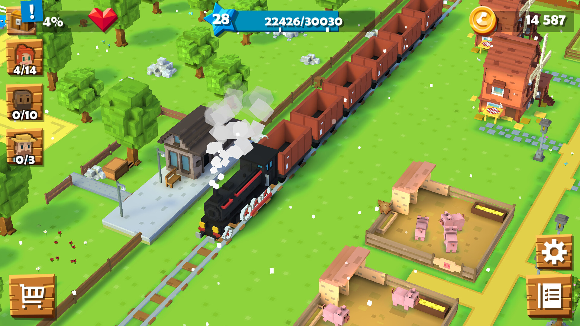 方块农场 (Blocky Farm)