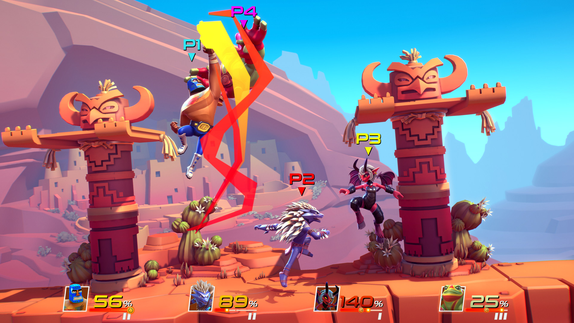 大乱斗 Brawlout 截图 3