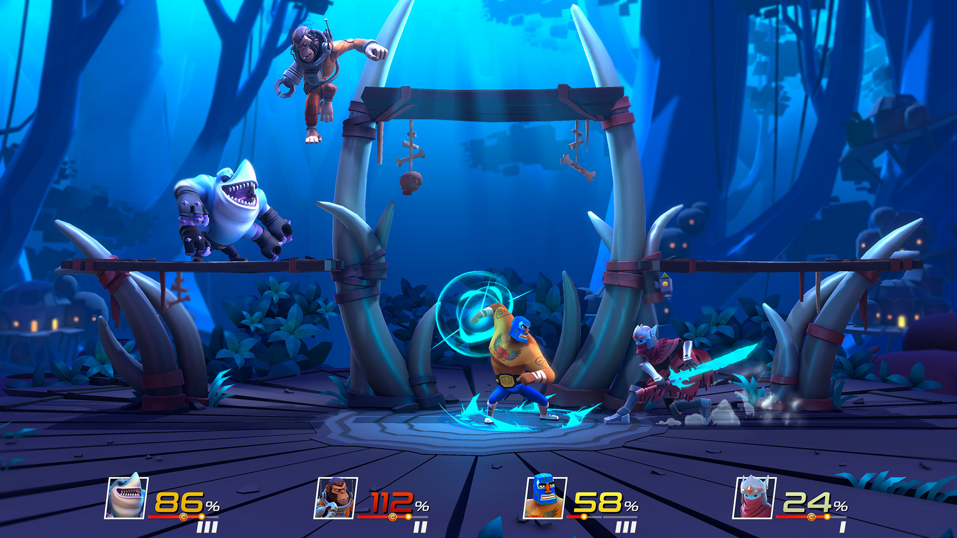 大乱斗 Brawlout 截图 2