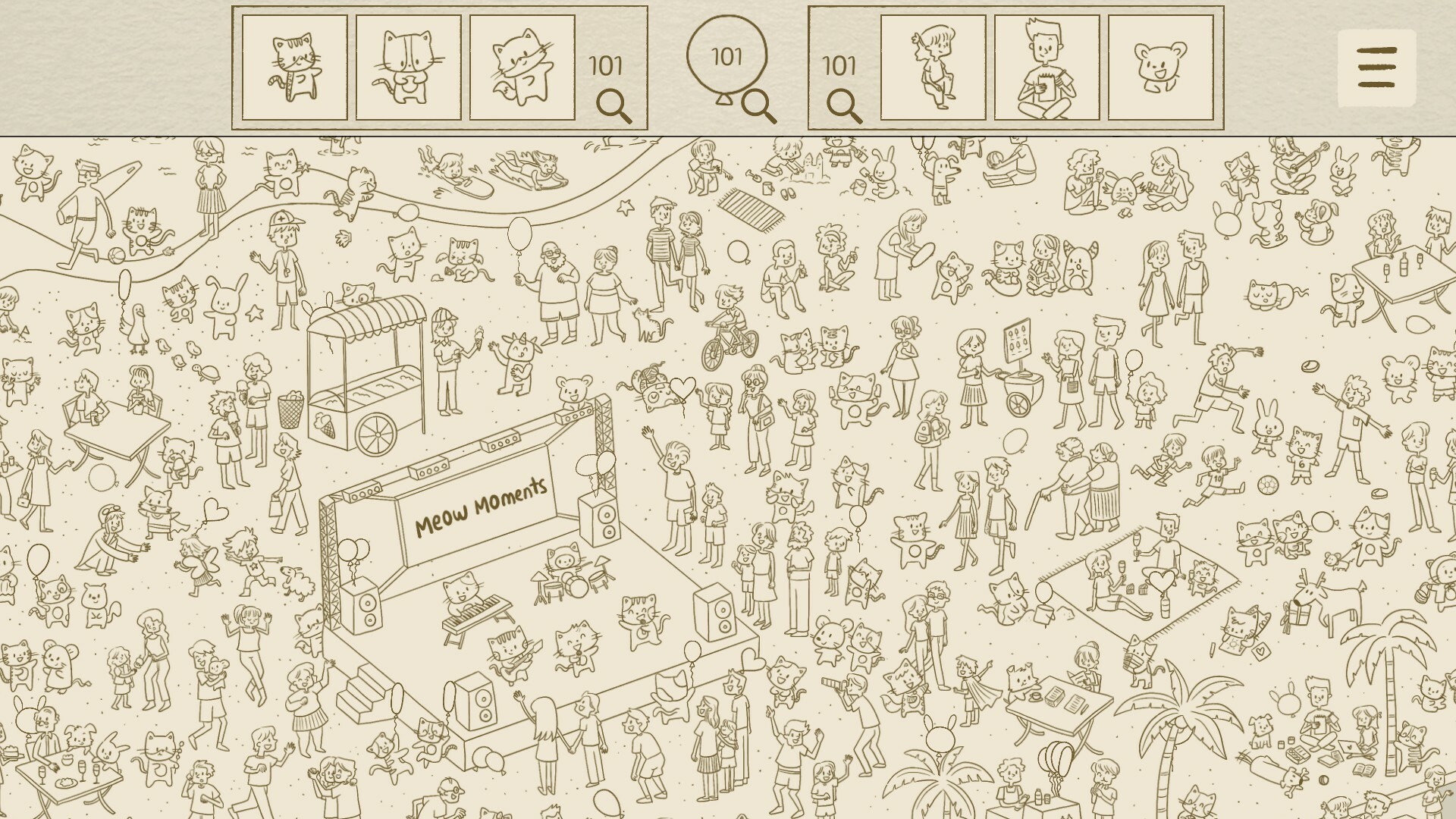 喵喵时刻：一起庆祝 (Meow Moments Celebrating Together)