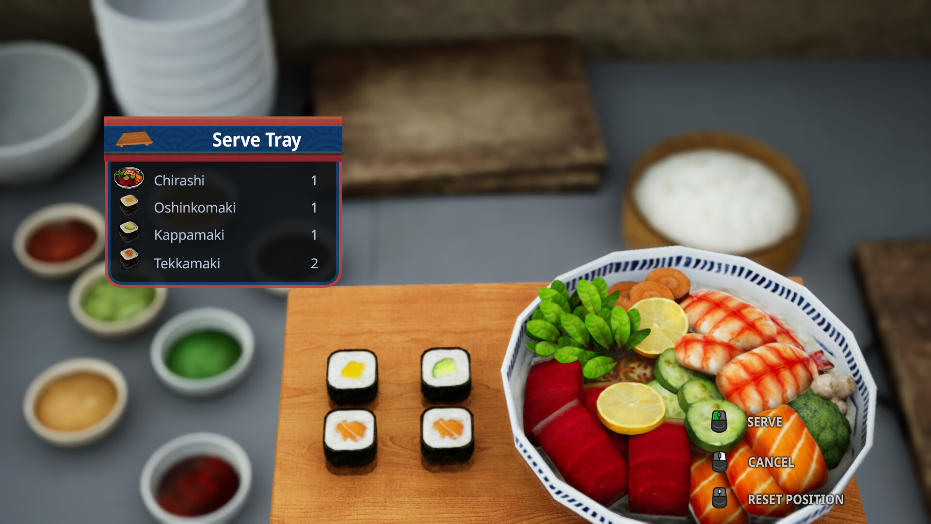 《料理模拟器/烹饪模拟器(Cooking Simulator)》|寿司DLC+全DLC|中文|免安装硬盘版