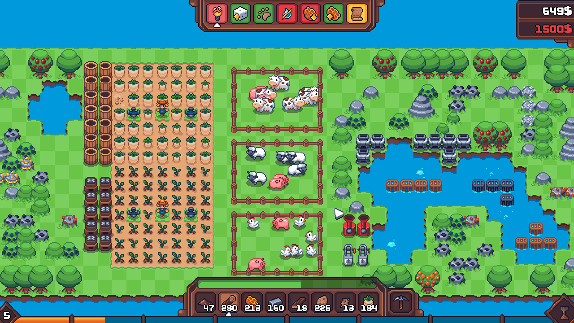 另一个肉鸽农场(Another Farm Roguelike: Rebirth)绿色版|百度云迅雷下载插图1-小白游戏网 另一个肉鸽农场(Another Farm Roguelike: Rebirth)绿色版|百度云迅雷下载插图1-小白游戏网