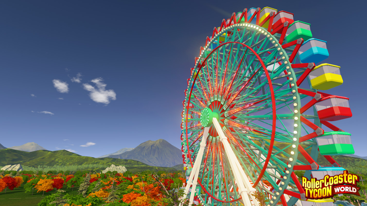 过山车大亨：世界|4G大小|官方中文|支持手柄|RollerCoaster Tycoon World