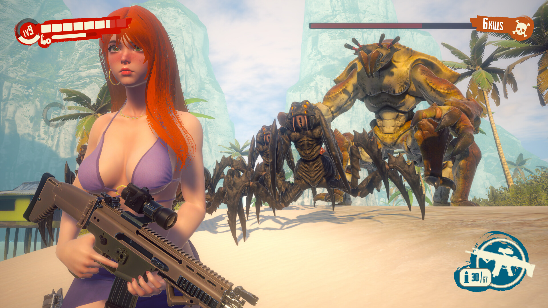 动漫女孩：沙滩之日 (Anime Girls Sun of a Beach)