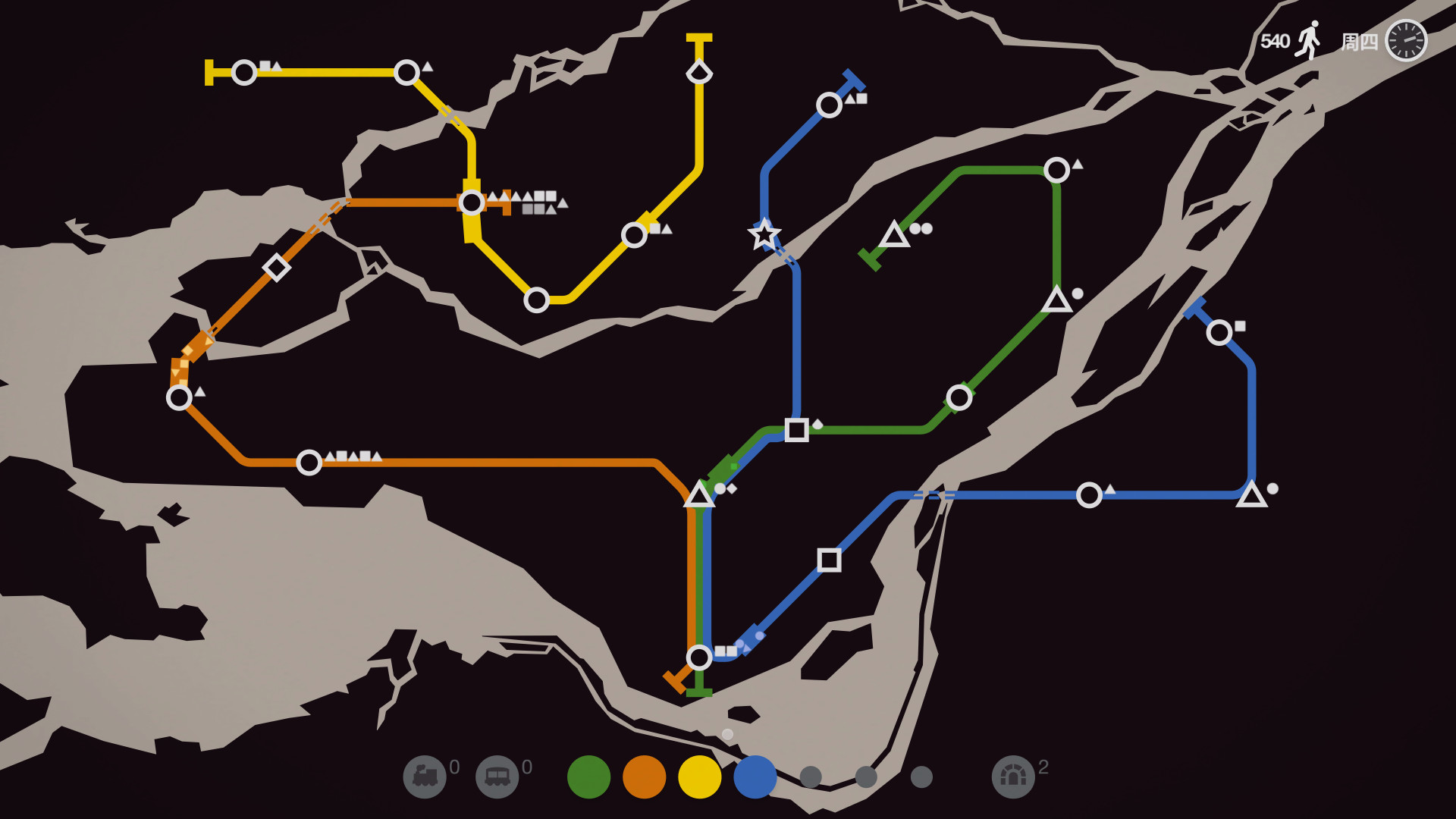 迷你地铁|200M大小|官方中文|迷你都市|模拟地铁|Mini Metro