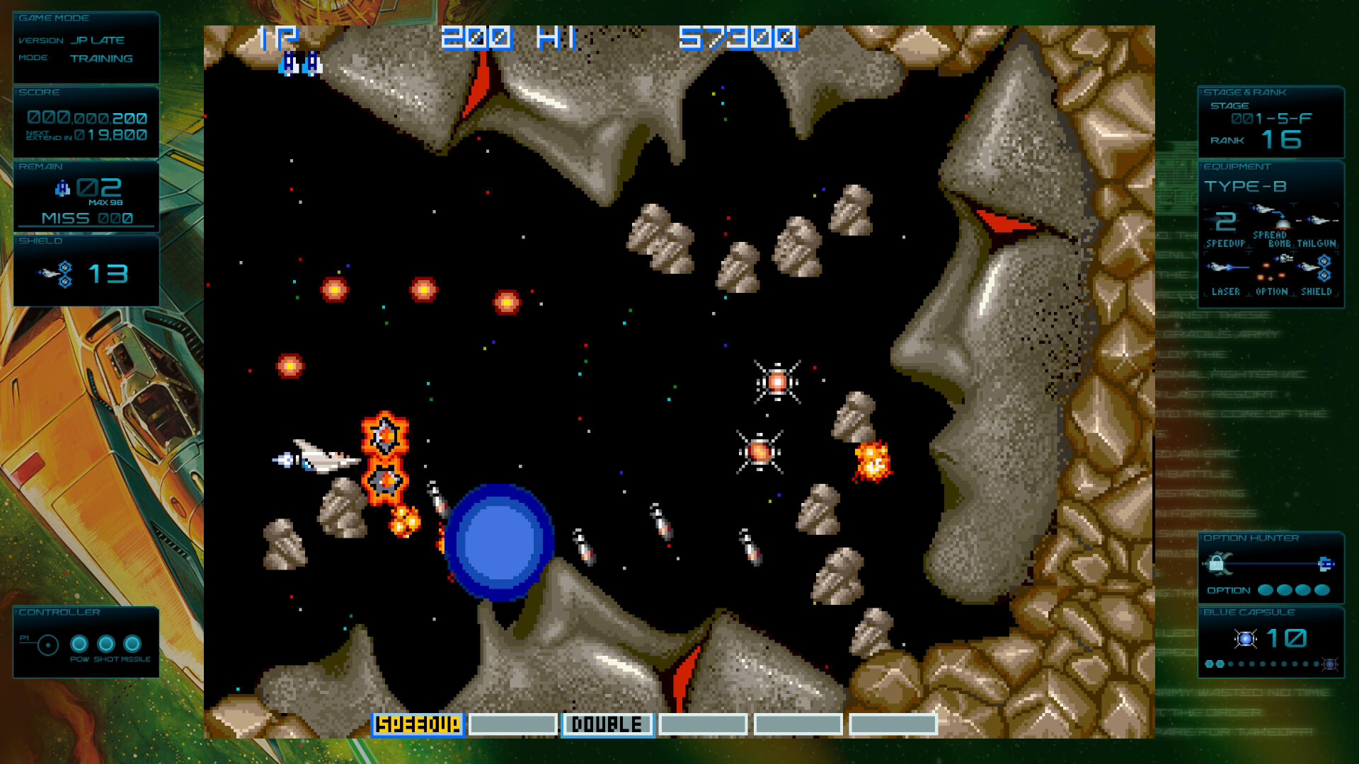 宇宙巡航机:起源/GRADIUS ORIGINS v1.0.0|动作冒险|容量3.4G|免安装绿色中文版|支持键盘.鼠标-小辉娱乐网