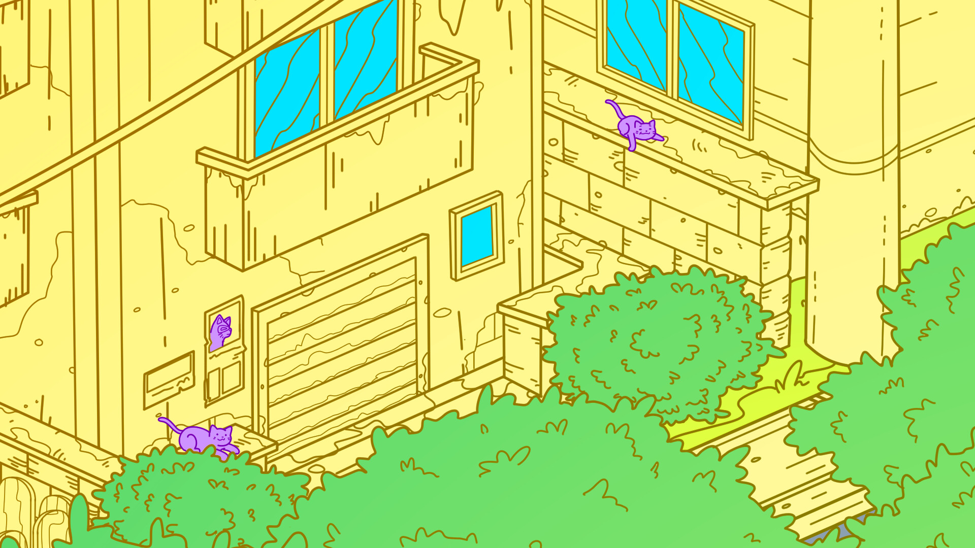 悠然镇的流浪猫 (Stray Cats in Cozy Town)