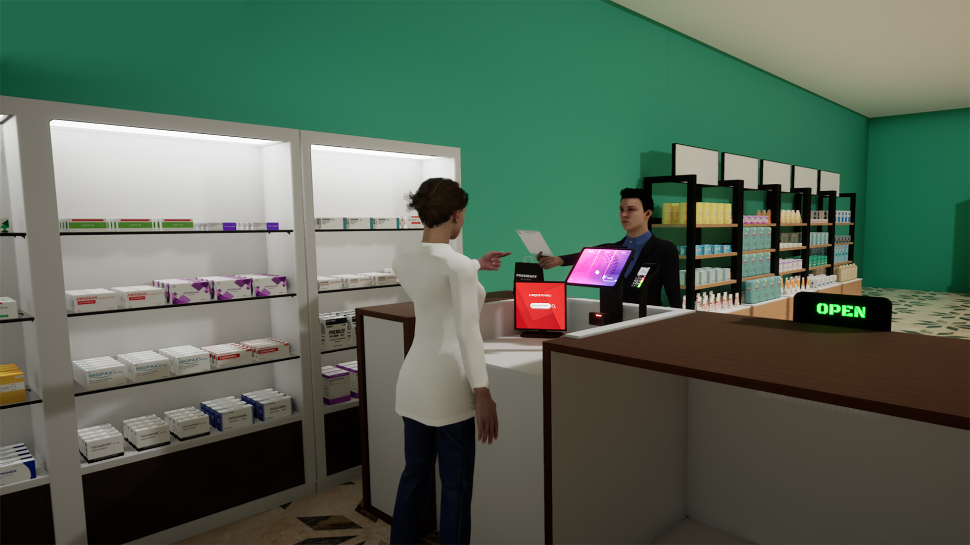 药店模拟器 (Pharmacy Simulator)