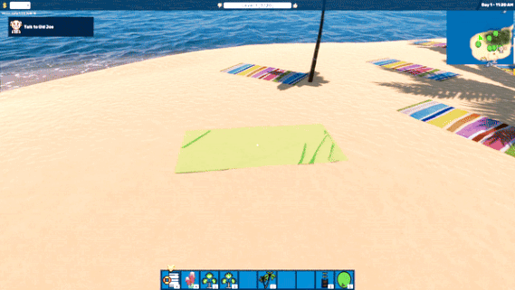 图片[2]-天堂海滩模拟器/Paradise Beach Simulator v0.0.8|模拟经营|容量8GB|免安装绿色中文版-KXZGAME