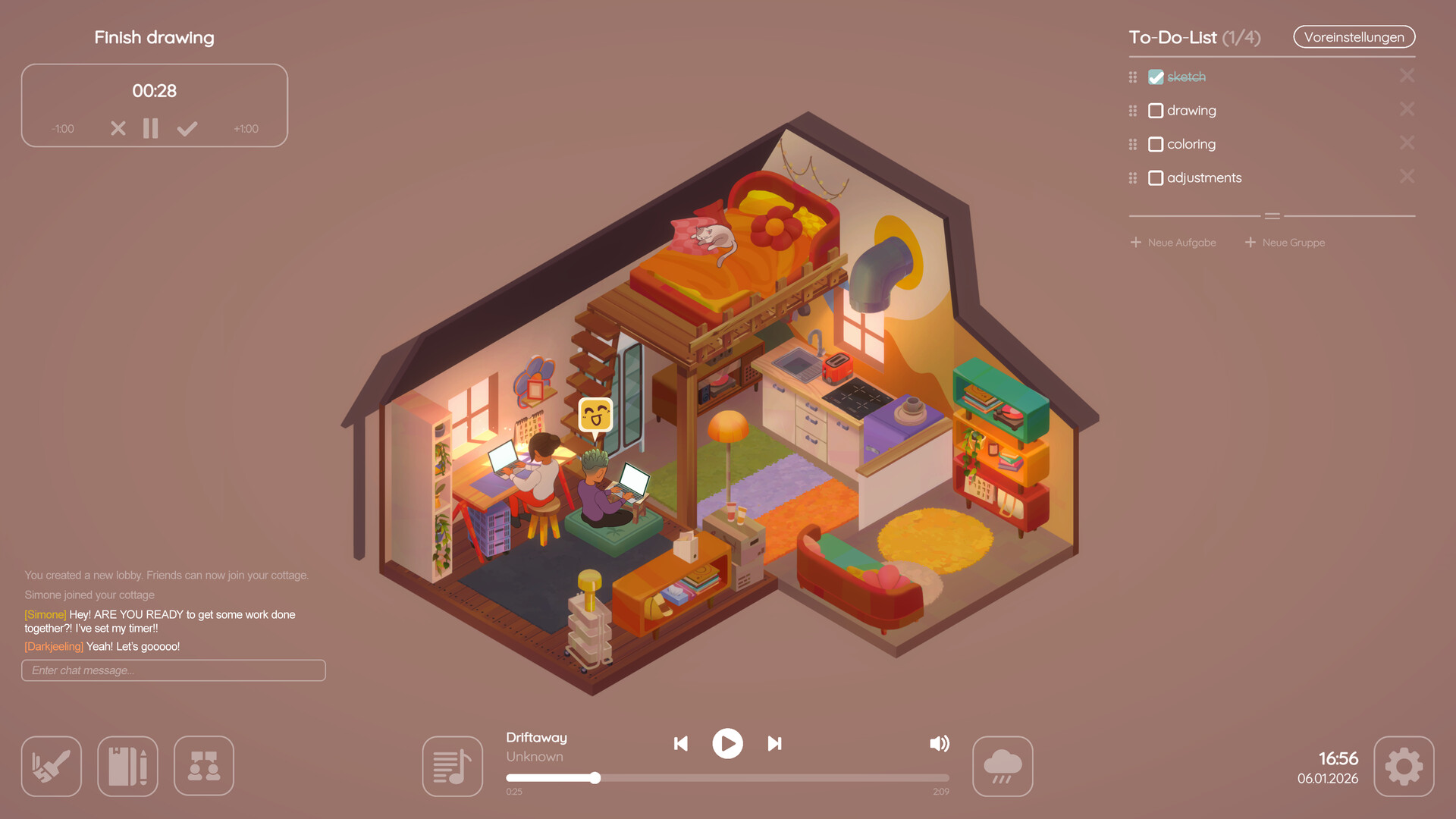 图片[1]-【桌面伴侣/休闲/工具】虚拟小屋2/Virtual Cottage 2 v1.1.19 中文版【500 MB】-嘤嘤怪之家