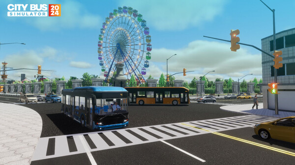 城市公交模拟器 2024 City Bus Simulator 2024|官方中文|百度网盘|解压即玩