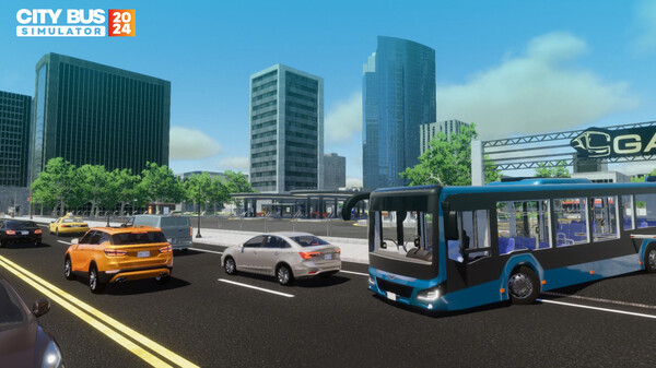 城市公交模拟器 2024 City Bus Simulator 2024|官方中文|百度网盘|解压即玩