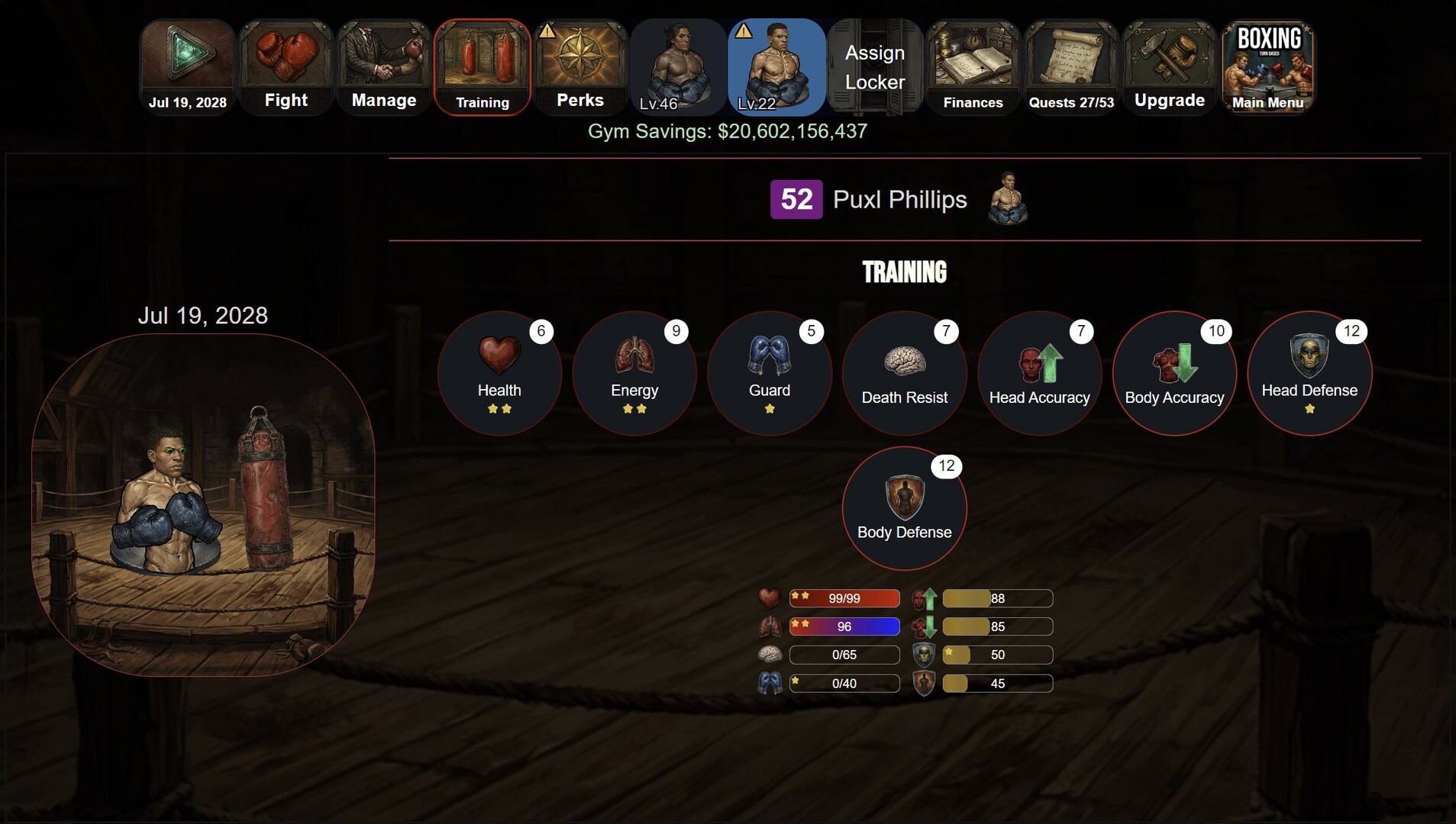 回合制拳击 (Turn Based Boxing: Tactics - Legends Edition)