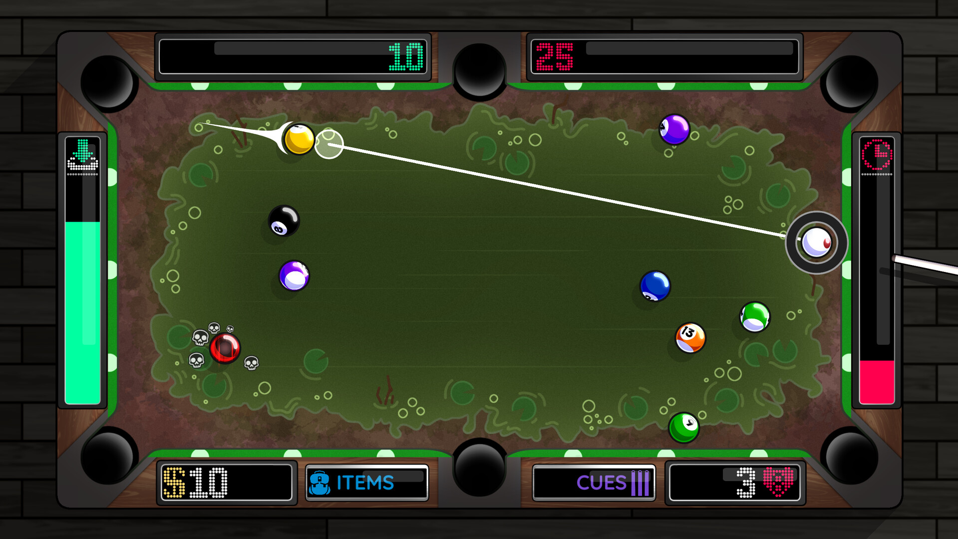 台球Roguelike|官方英文|支持手柄|Drop Pockets|下垂口袋插图6跳跳游戏网