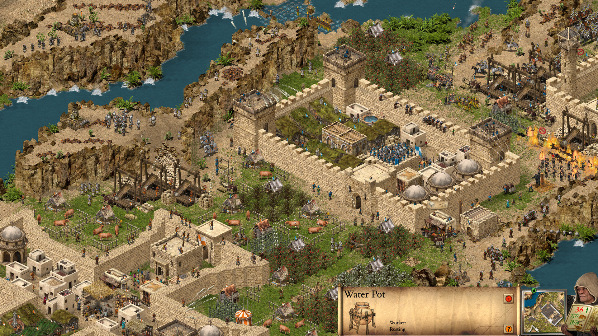 要塞十字军东征:决定版/Stronghold Crusader: Definitive Edition v1.01|即时战略|容量5.7G|免安装绿色中文版|支持键盘.鼠标-小辉娱乐网