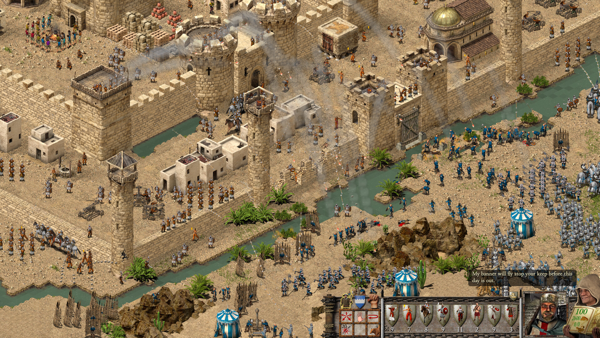 要塞十字军东征:决定版/Stronghold Crusader: Definitive Edition v1.01|即时战略|容量5.7G|免安装绿色中文版|支持键盘.鼠标-小辉娱乐网